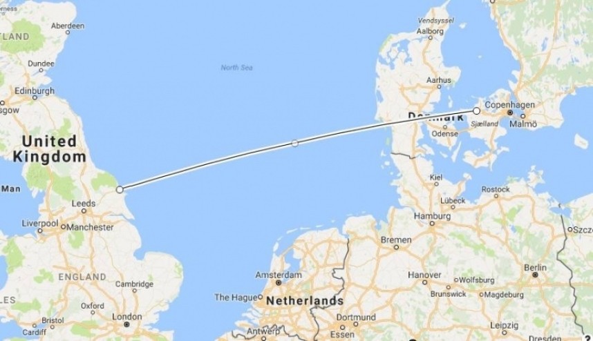  Goldcrest migration map