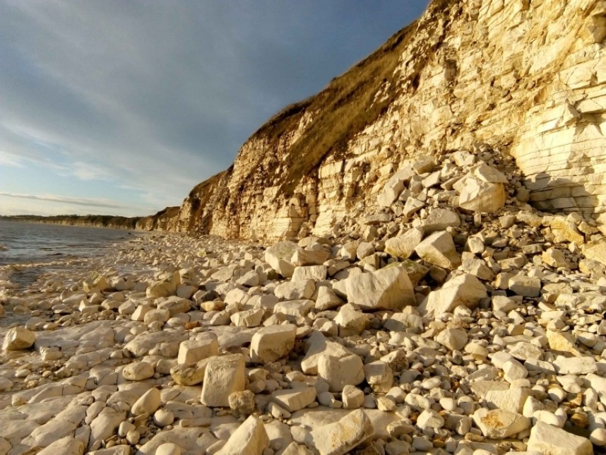  The big cliff fall at South Landing © Susie O'Neill
