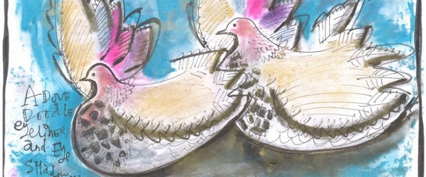  Sophie Thompson donated Doodle for auction