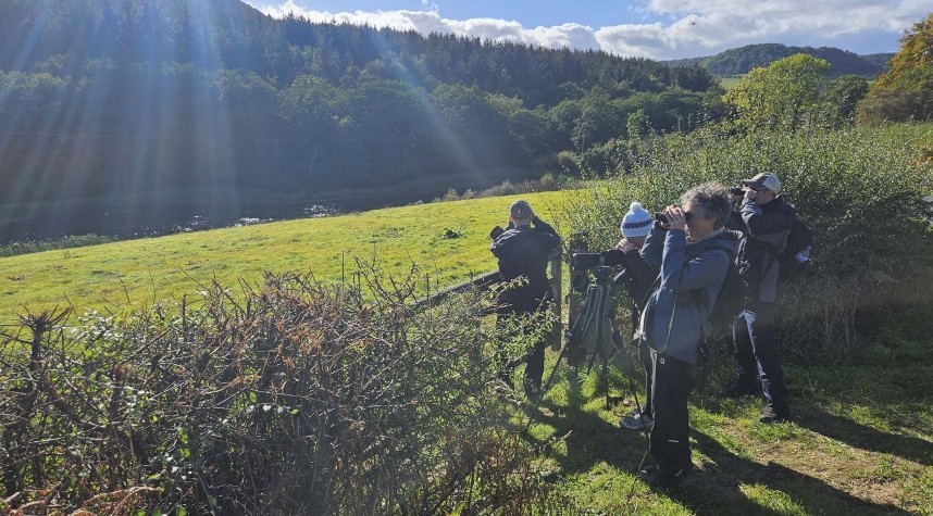  Goshawk Safari group - North Yorkshire October 2026 © Richard Baines
